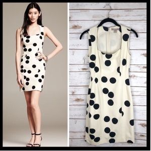 Polka Dot Sheath Dress